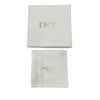 Dior Gold Plated Strass and Lacquer Night Code Band Ring Secondhand