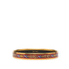 Hermès Narrow Liberte Egalite Fraternite Enamel Bangle 65 Secondhand