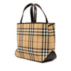 Burberry House Check Coated Canvas Tote Secondhand