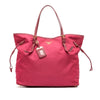 Prada Saffiano Trimmed Tessuto Tote Secondhand