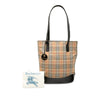 Burberry Haymarket Check Canvas Tote Secondhand