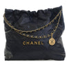 Chanel Medium Shiny Calfskin 22 Handbag Secondhand