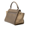 Celine Small Bicolor Calfskin and Suede Trapeze Satchel Secondhand