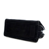 Secondhand Saint Laurent Small Croc Embossed Suede Sac De Jour Satchel