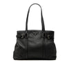 Prada Vitello Daino Buckle Tote Secondhand