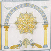 Hermès Ciels Byzantins Silk Scarf 90 Secondhand