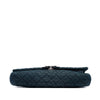 Chanel Quilted Canvas CC Cruise East West Flap Clutch Secondhand