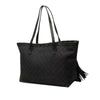 Gucci GG Denim Bamboo Tassel Tote Secondhand