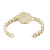 Chanel CC Brass Strass Star and Coin Chain Cuff Bracelet Secondhand