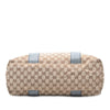 Gucci Medium GG Canvas Bamboo Libeccio Tote Secondhand