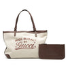Gucci Medium Canvas Craft Tote Secondhand