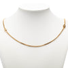 Dior Gold Plated CD Logo Chain Necklace Secondhand