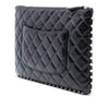 Chanel Medium Quilted Lambskin Pearl O Case Clutch Secondhand