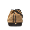 LOEWE Suede Anagram Drawstring Bucket Bag Secondhand