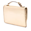 Miu Miu Metallic Leather Top Handle Wallet Bag Secondhand