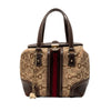 Gucci Horsebit Canvas Web Treasure Handbag Secondhand