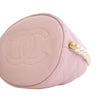 Chanel Mini Quilted Calfskin About Pearls Drawstring Bucket Bag Secondhand