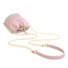Chanel Mini Quilted Calfskin About Pearls Drawstring Bucket Bag Secondhand