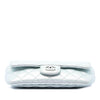 Chanel CC Quilted Iridescent Lambskin Sunglasses Case with Chain Secondhand
