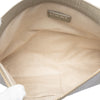 LOEWE Large Linen Embossed Calfskin Anagram T Pouch Secondhand