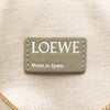 LOEWE Large Linen Embossed Calfskin Anagram T Pouch Secondhand