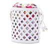 Chanel Lambskin Sea Through Drawstring Bucket Bag Secondhand