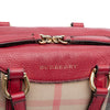 Burberry Small House Check Canvas Alchester Bowling Bag Secondhand