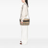 Burberry Haymarket Check Coated Canvas Messenger Bag Secondhand