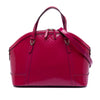 Gucci Large Microguccissima Patent Nice Dome Satchel Secondhand
