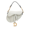 Dior Mini Grained Calfskin Saddle Bag Secondhand