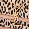 Saint Laurent Small Calf Hair Leopard Print Solferino Satchel In Box Secondhand