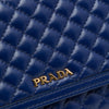 Prada Quilted Nappa Wallet On Chain Secondhand