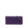 Bottega Veneta Bicolor Nappa Intrecciato Continental Wallet on Chain Secondhand