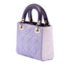 Dior Mini Tricolor Lambskin Cannage Lady Dior Secondhand