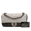 Chanel Small CC Quilted Vinyl Melrose Degrade Flap Secondhand
