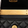 Chanel Mini CC Quilted Lambskin Enamel Top Handle Bag Secondhand