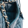Chanel CC Quilted Patent Backpack Secondhand