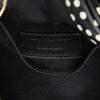 Secondhand Saint Laurent Chevron Calfskin Polka Dot Round Vinyle Camera Bag