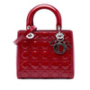 Dior Medium Patent Cannage Lady Dior Secondhand