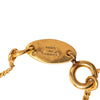 Chanel CC Gold Plated Strass Chain Bracelet Secondhand