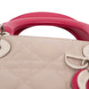 Dior Mini Tricolor Lambskin Cannage Lady Dior Secondhand