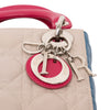 Dior Mini Tricolor Lambskin Cannage Lady Dior Secondhand
