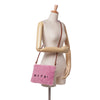 Marni Shearling and Calfskin Logo Crossbody Secondhand