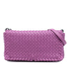 Bottega Veneta Nappa Intrecciato Dahlia Clutch Crossbody Secondhand