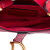 Dior Mini Grained Calfskin Saddle Bag Secondhand