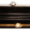 Alexander McQueen Bicolor Leather Twin Long Skull Clutch Secondhand