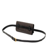 Fendi Zucchino Coated Canvas Flap Belt Bag Secondhand