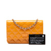 Chanel Quilted Patent Reissue 2.55 Wallet On Chain Secondhand