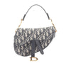 Dior Mini Oblique Canvas Saddle Bag Secondhand