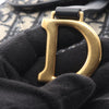 Dior Mini Oblique Canvas Saddle Bag Secondhand